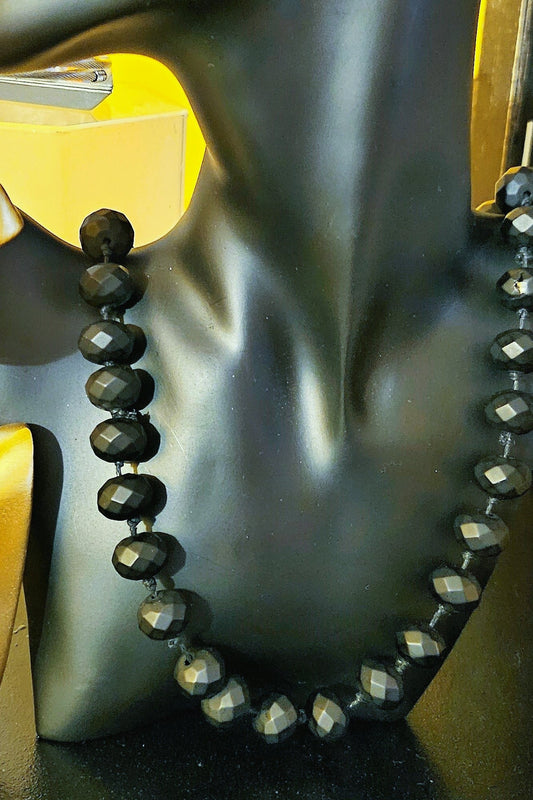 Black Men's Necklace