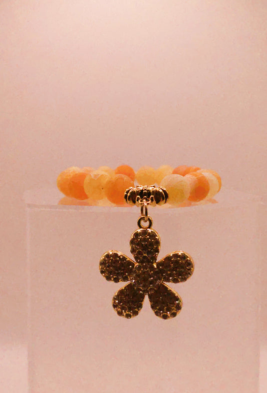 Sun Flower Bling Bracelet